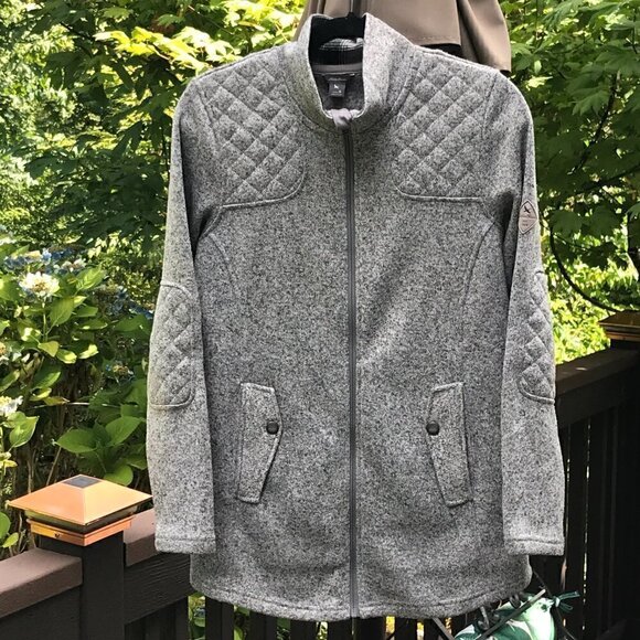 Eddie Bauer Gray Radiator Fleece Cirrus Jacket - Long Size M - Picture 4 of 8